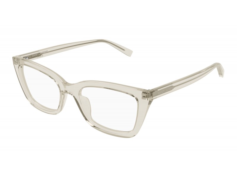 Saint Laurent SL 911 004 bézs demo lencsés szemüveg