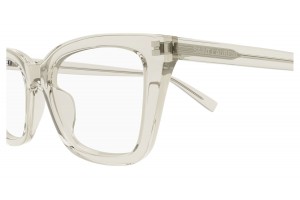 Saint Laurent SL 911 004 bézs demo lencsés szemüveg