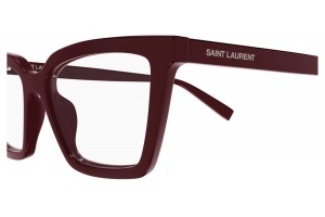 Saint Laurent SL 912 bordó szemüveg (demo lencse)