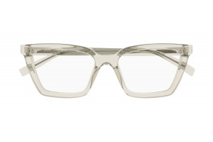 Saint Laurent SL 912 bézs szemüveg demo lencsével