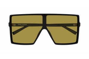 Saint Laurent SL 909 BETTY S - fekete/sárga napszemüveg