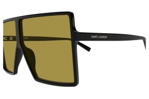 Saint Laurent SL 909 BETTY S - fekete/sárga napszemüveg