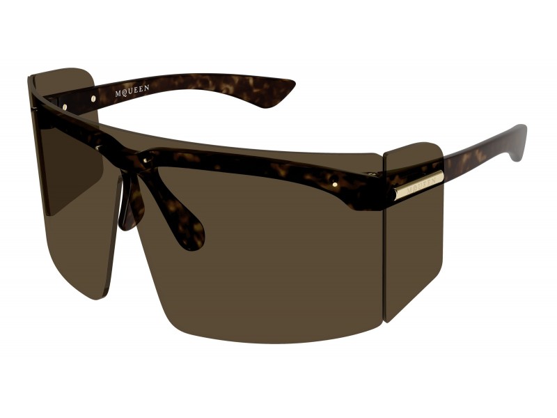 Alexander McQueen AM0594S 002 Havana barna