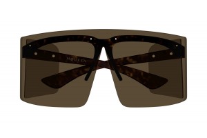 Alexander McQueen AM0594S 002 Havana barna