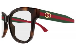 Gucci GG0038OANN 002 HAVANA demo lencsés szemüveg
