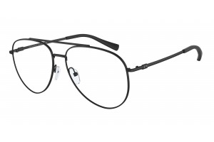 Armani Exchange AX1055 matt fekete szemüveg demo lencsével