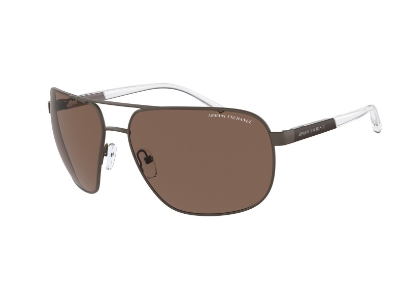 ARMANI EXCHANGE AX2040S 600173 matt barna napszemüveg