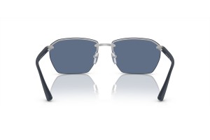 ARMANI EXCHANGE AX2048S matt ezüst keret sötétkék lencse
