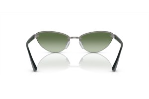Armani Exchange AX2049S - Gunmetal, gradient zöld