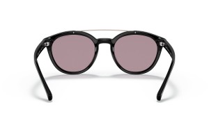 Armani Exchange AX4118S - Shiny Black, lila tükrös lencse