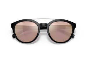 Armani Exchange AX4118S - Shiny Black, lila tükrös lencse