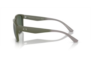 Armani Exchange AX4135S matt zöld napszemüveg