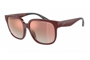 Armani Exchange AX4136SU Shiny Bordeaux pink tükrös