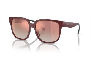 Armani Exchange AX4136SU Shiny Bordeaux pink tükrös