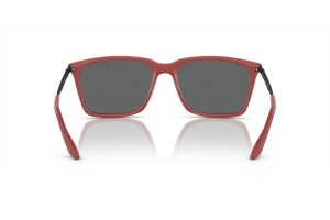 Armani Exchange AX4138S matt piros keret, sötétszürke lencse