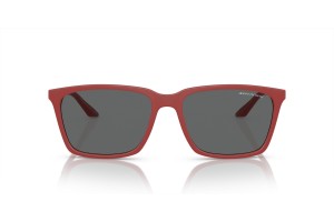 Armani Exchange AX4138S matt piros keret, sötétszürke lencse