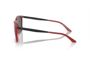 Armani Exchange AX4138S matt piros keret, sötétszürke lencse