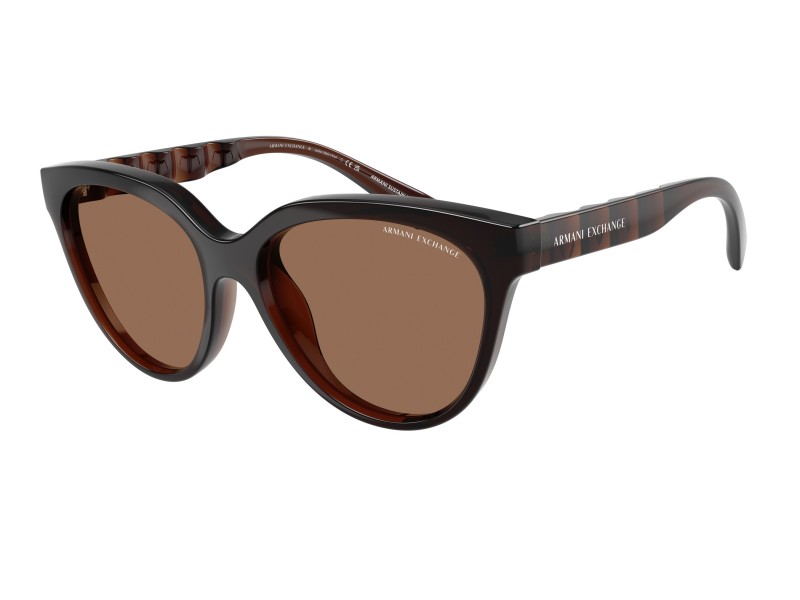 Armani Exchange AX4148SU barna átlátszó napszemüveg