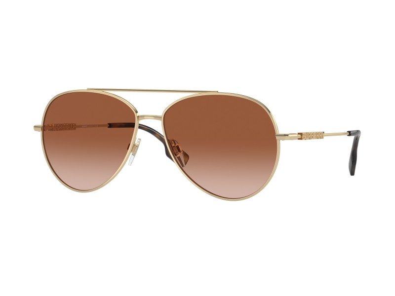 Burberry BE3147 Light Gold Brown napszemüveg