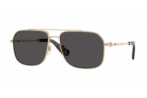 BURBERRY BE3159 Light Gold / Dark Grey napszemüveg