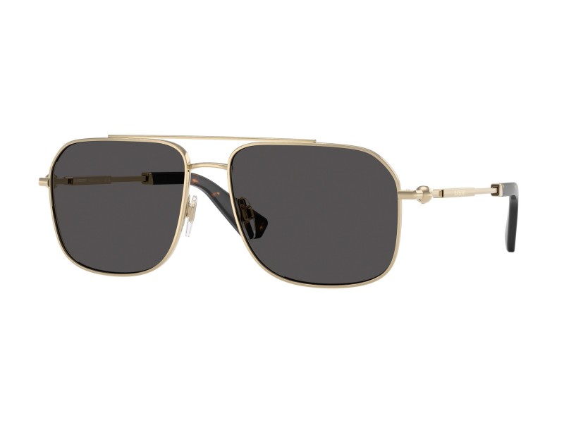 BURBERRY BE3159 Light Gold / Dark Grey napszemüveg