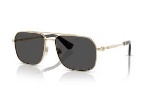 BURBERRY BE3159 Light Gold / Dark Grey napszemüveg