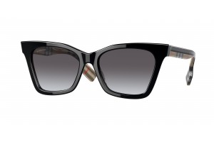 Burberry BE4346 ELSA - fekete keret, világosszürke gradient