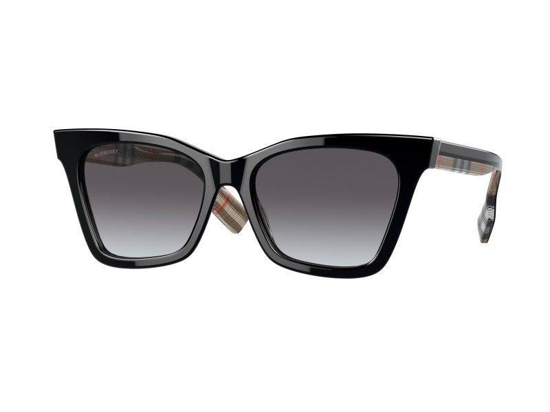 Burberry BE4346 ELSA - fekete keret, világosszürke gradient