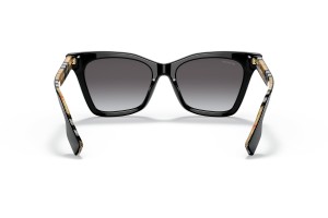 Burberry BE4346 ELSA - fekete keret, világosszürke gradient