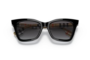 Burberry BE4346 ELSA - fekete keret, világosszürke gradient