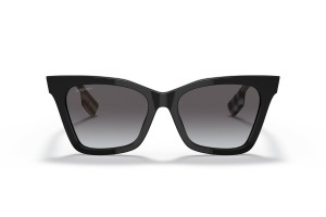 Burberry BE4346 ELSA - fekete keret, világosszürke gradient