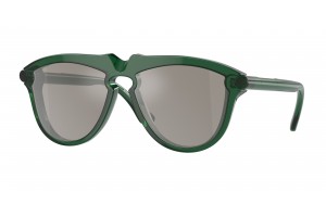 BURBERRY BE4417U 41046G Green Light Grey Mirror Silver napszemüveg