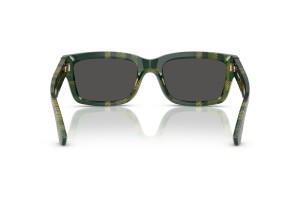 Burberry BE4443 Check Green Dark Grey napszemüveg