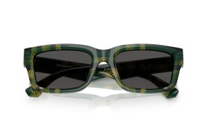 Burberry BE4443 Check Green Dark Grey napszemüveg
