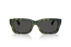 Burberry BE4443 Check Green Dark Grey napszemüveg