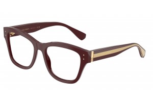 DOLCE & GABBANA DG3449 3091 Bordeaux Demo Lens szemüveg