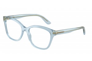 DOLCE & GABBANA DG3451 3134 Transparent Light Blue Demo Lens szemüveg