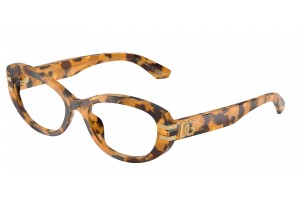 DOLCE & GABBANA DG3455 3496 Yellow Havana Demo Lens szemüveg