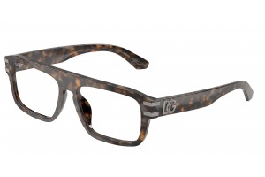 DOLCE & GABBANA DG3457 3500 Brown Blue Havana Demo Lens szemüveg