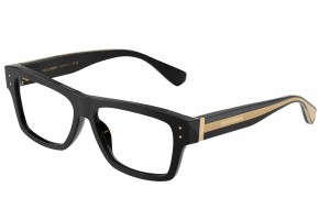 DOLCE & GABBANA DG3458 501 Black Demo Lens szemüveg