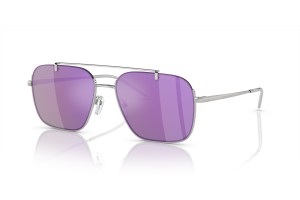 Emporio Armani EA2150 30154V ezüst szürke tükrös napszemüveg