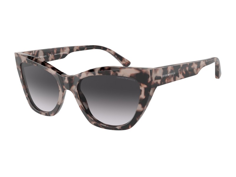 Emporio Armani EA4176 54108G - Shiny Pink Havana / Gradient Grey