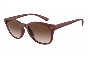 EMPORIO ARMANI EA4225U matt bordó napszemüveg barna lencsével