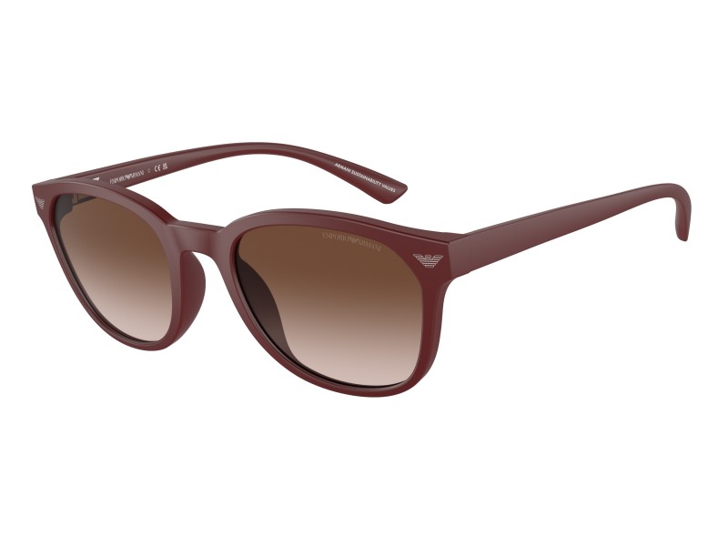 EMPORIO ARMANI EA4225U matt bordó napszemüveg barna lencsével