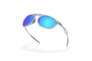 Oakley Neo Jacket OO4065 Satin Chrome - Prizm Sapphire