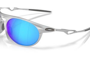 Oakley Neo Jacket OO4065 Satin Chrome - Prizm Sapphire