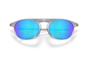 Oakley Neo Jacket OO4065 Satin Chrome - Prizm Sapphire