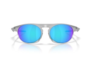 Oakley Neo Jacket OO4065 Satin Chrome - Prizm Sapphire