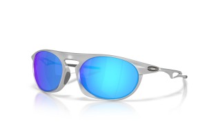 Oakley Neo Jacket OO4065 Satin Chrome - Prizm Sapphire
