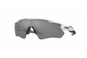 Oakley OO9208 920894 RADAR EV PATH Polished White Prizm Black Polarized sportszemüveg